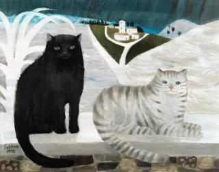 Mary Fedden R.A. - Tuscan Cats