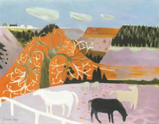 Mary Fedden R.A. - Yorkshire Ponies
