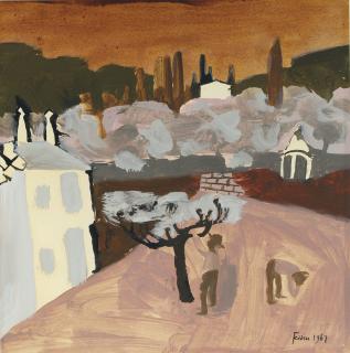 Mary Fedden - A Florentine field