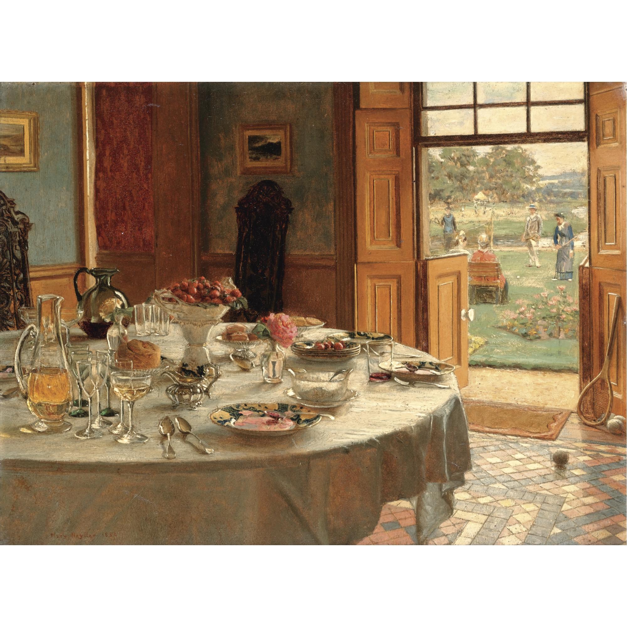 Mary Hayllar - The Tennis Party