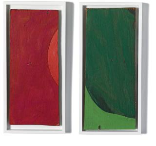 Mary Heilmann - Rempacabeza Uno; Two Works