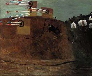 Mary Newcomb, R.S.A., R.S.W., R.A. - Archery at the Flower Show