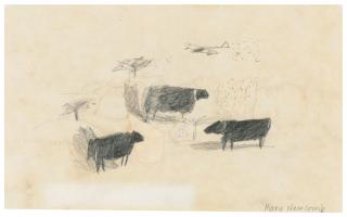 Mary Newcomb - Cows with Noisy Aeroplanes