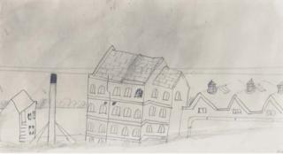 Mary Newcomb - Factory With Old Man\'S Beard