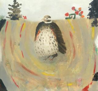 Mary Newcomb - Redwing with Disturbed Feather