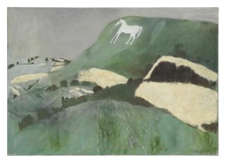 Mary Newcomb - The White Horse, Westbury 