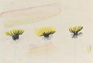 Mary Newcomb - Three Dandelions