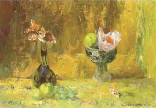 Mary Nicoll Neill Armour, R.S.A., R.S.W. - Still life with fruit