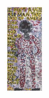 Mary Proctor - I Met a Wise Old Man That Said if American Turn from God We Will Have Hard Days and Hard Nights and if You Make Your Bed Hard You Will Lay in It, 1995