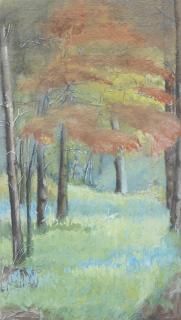 Mary Reid - Four landscapes depicting Pollok Country Park, painted circa 1913