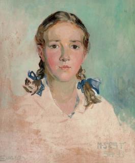 Mary Swanzy, H.R.H.A. - Portrait of Mary St. Clair Swanzy Tullo