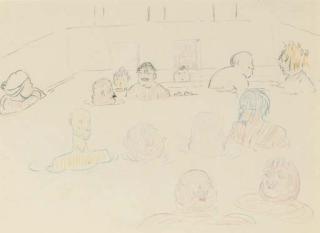 Mary Swanzy, H.R.H.A. - Spa Bath, Czechoslovakia