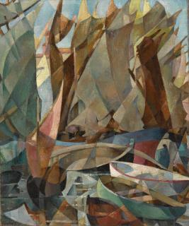 Mary Swanzy, H.R.H.A. - Sun On The Sails