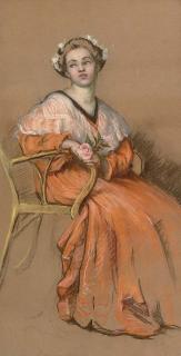 Mary Swanzy, H.R.H.A. - The Yellow Gown