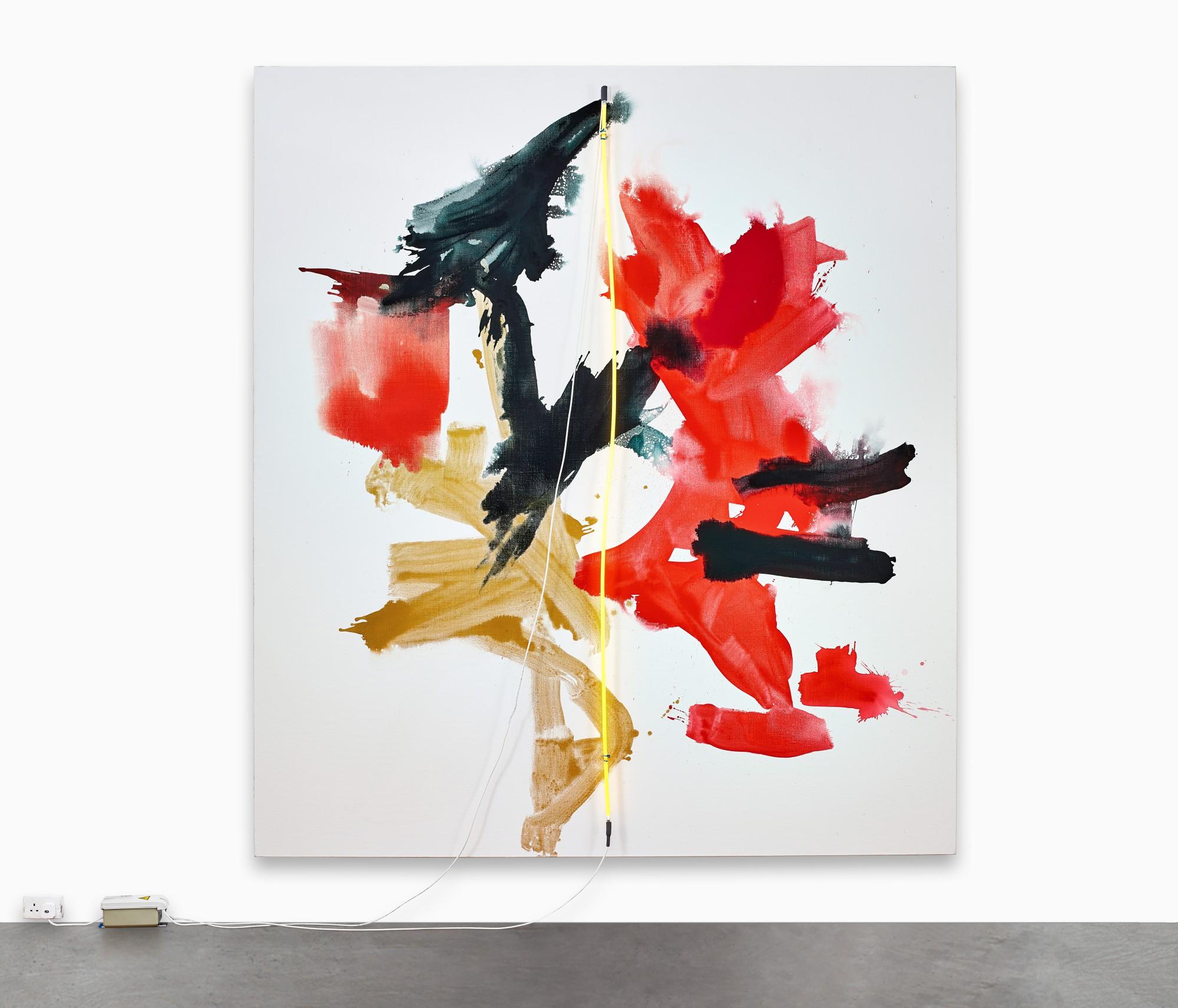 Mary Weatherford - Bird of Paradise