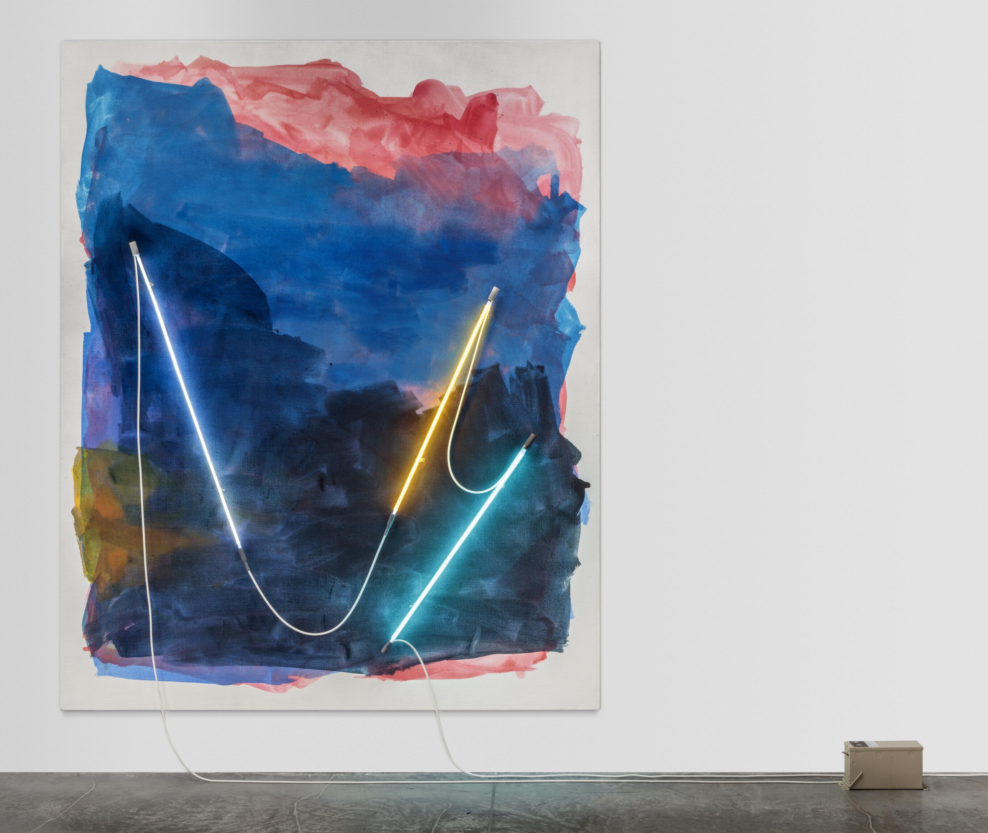 Mary Weatherford - Coney Island