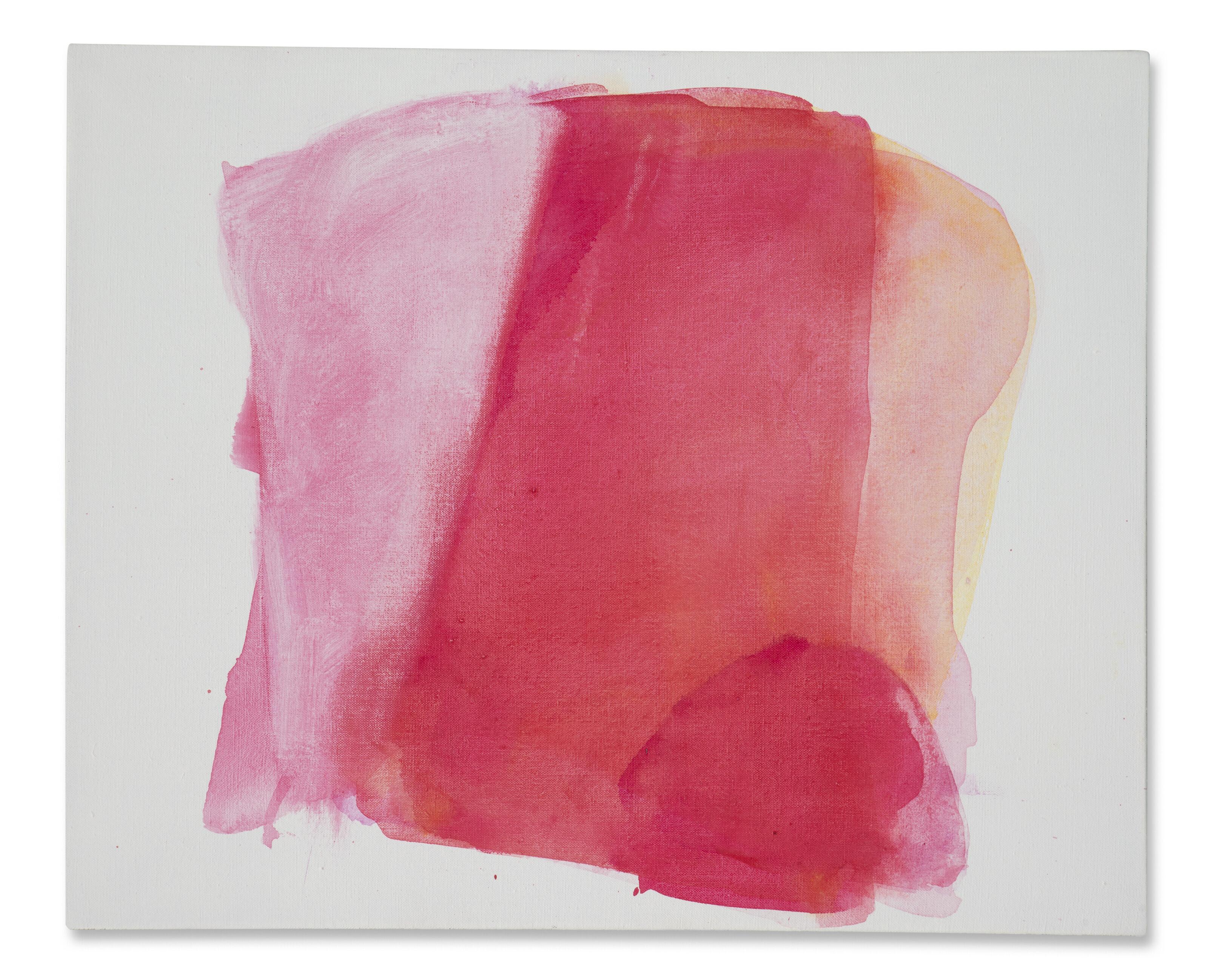 Mary Weatherford - Rose pink cave