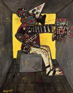 Maryan - Personnage assis