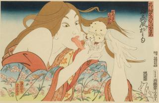 Masami Teraoka - Today\'s Special, from 31 Flavors Invading Japan