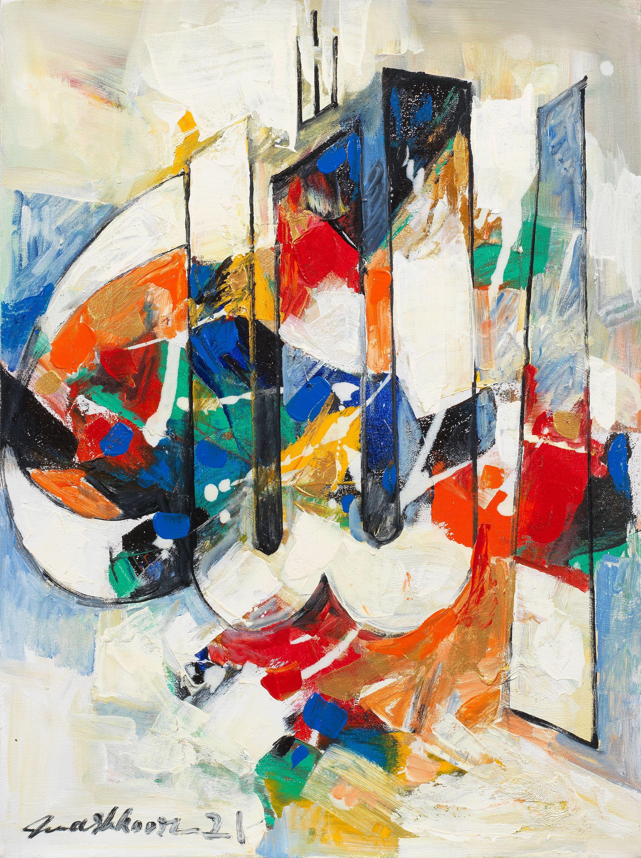 Mashkoor Raza - Untitled