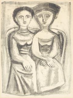 Massimo Campigli - A Giuditta, from \'La Ruche\'