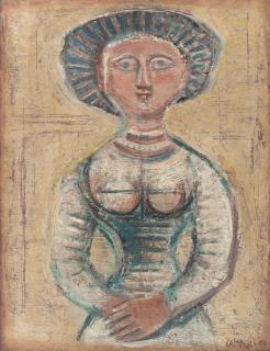 Massimo Campigli - Büste