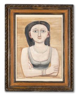 Massimo Campigli - Busto di ragazza