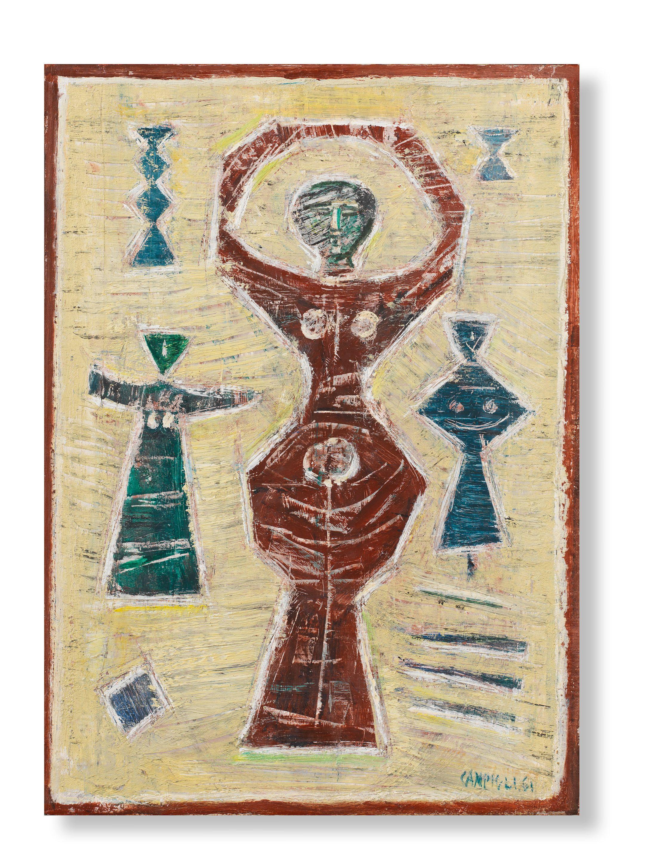 Massimo Campigli - Danzatrice rossa