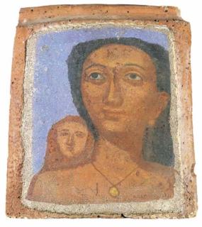 Massimo Campigli - Donna con bambino