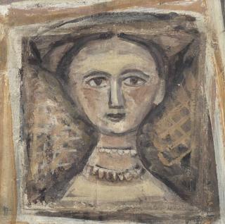 Massimo Campigli - Donna con collina