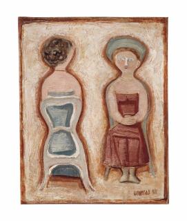 Massimo Campigli - Donne sedute
