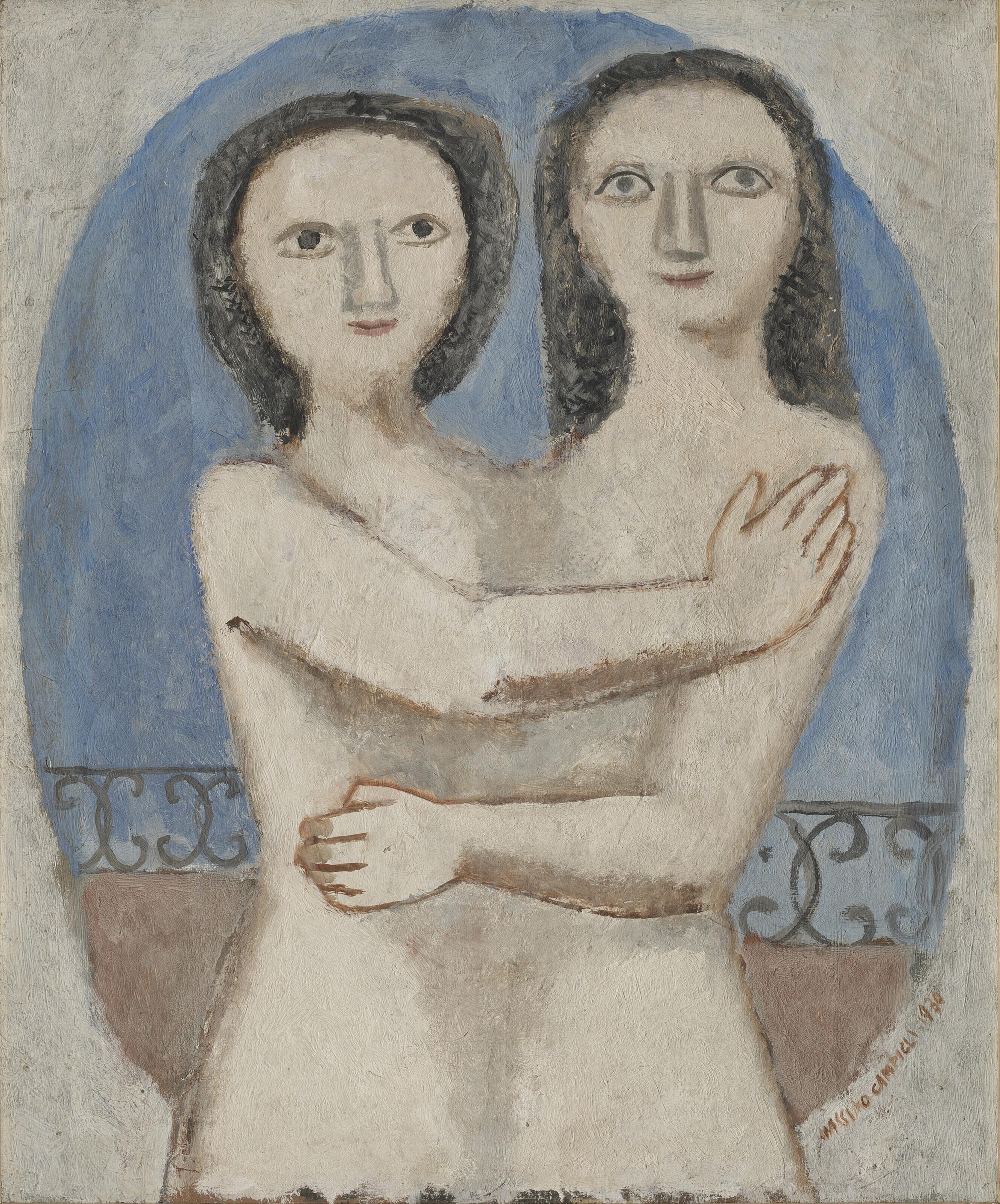 Massimo Campigli - Due sorelle