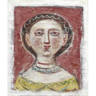Massimo Campigli - Femme Avec Collier