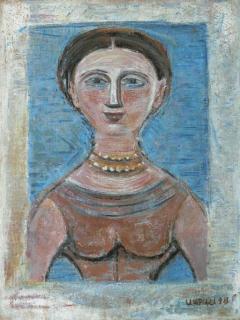 Massimo Campigli - Figura con collana