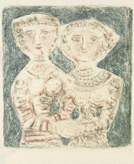 Massimo Campigli - Le Amiche (Meloni/Tavola 168)