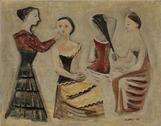 Massimo Campigli - Quattro donne