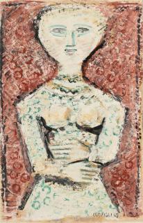 Massimo Campigli - Ragazza Con Collana
