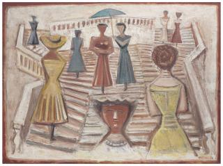 Massimo Campigli - Scalinata Trinità dei Monti
