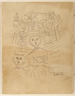 Massimo Campigli - Untitled