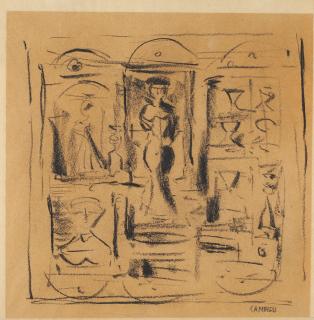 Massimo Campigli - Untitled