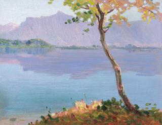 Massimo Gallelli - Paesaggio lacustre