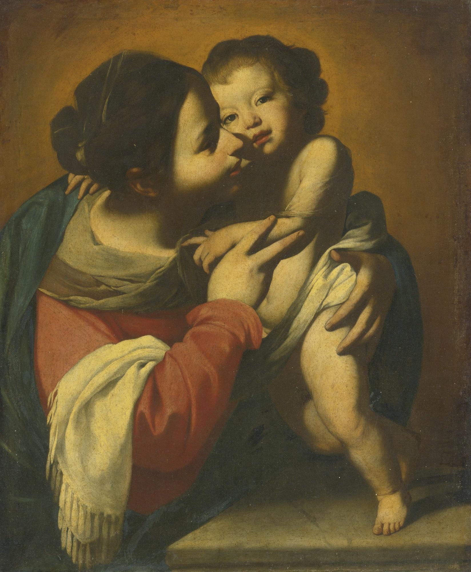 Massimo Stanzione - Madonna And Child
