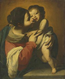 Massimo Stanzione - Madonna And Child