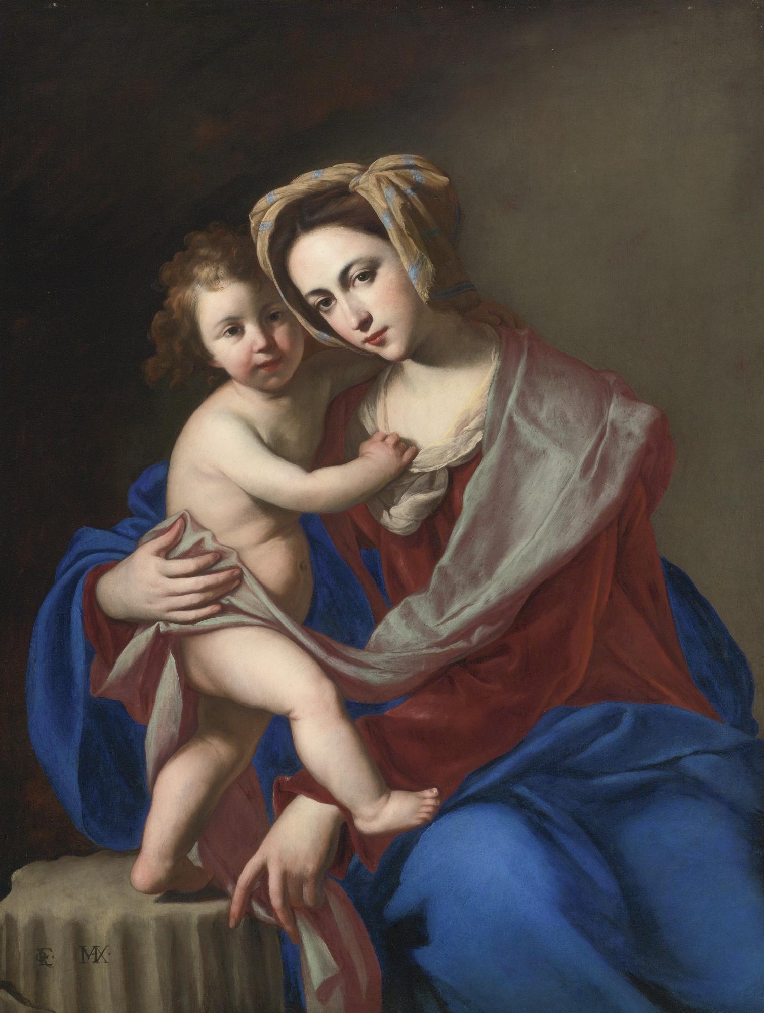 Massimo Stanzione - Madonna And Child