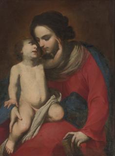 Massimo Stanzione - Madonna And Child