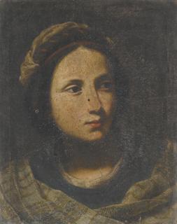 Massimo Stanzione - Portrait Of A Lady, Bust-Length