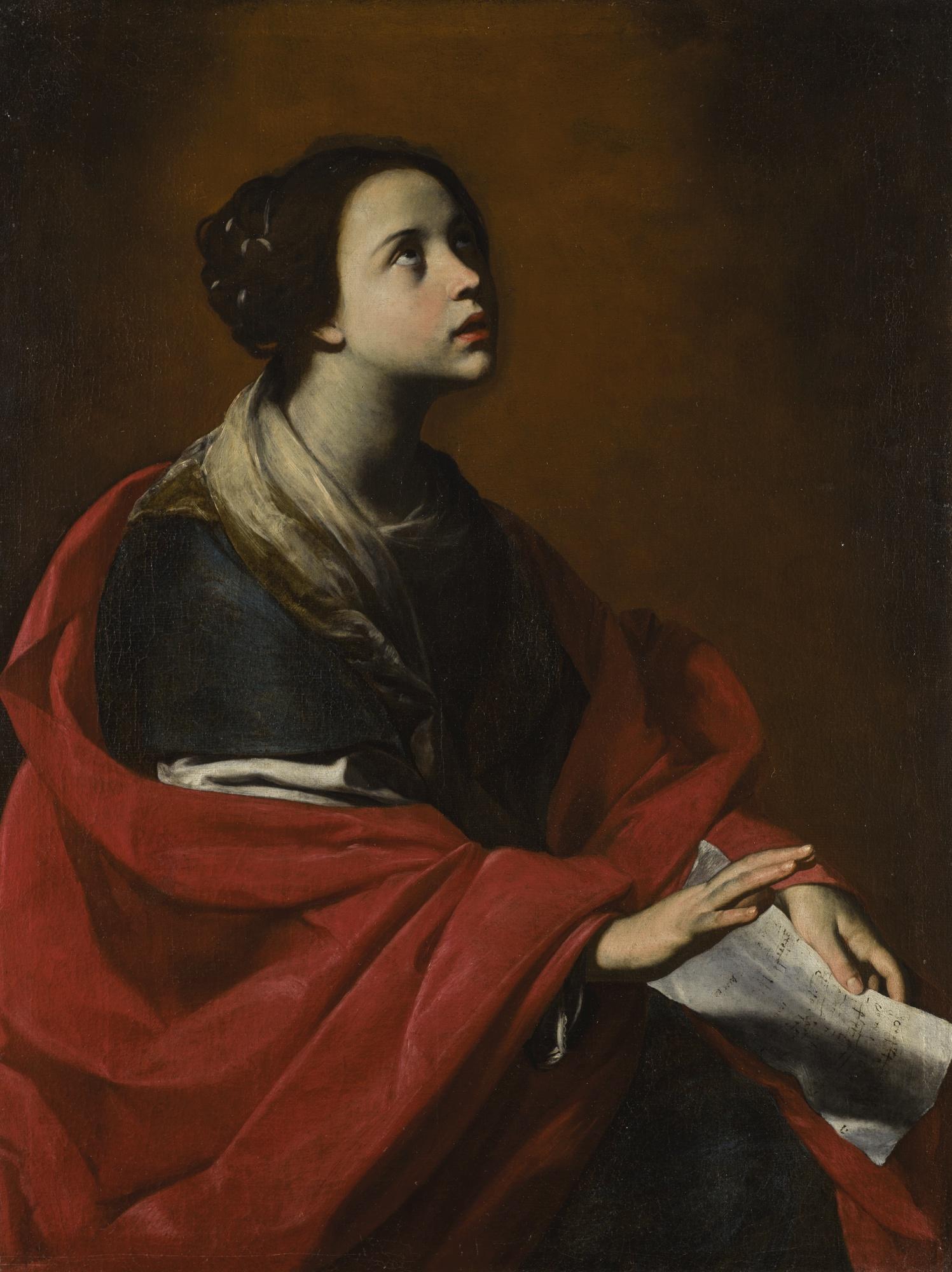 Massimo Stanzione - Saint Cecilia