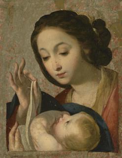 Massimo Stanzione - The Madonna and Child