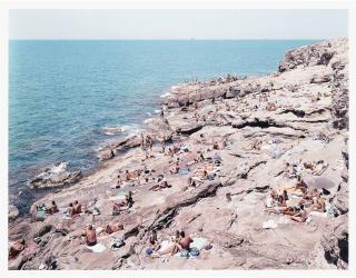 Massimo Vitali - Calafuria, From A Portfolio Of Landscapes And Figures