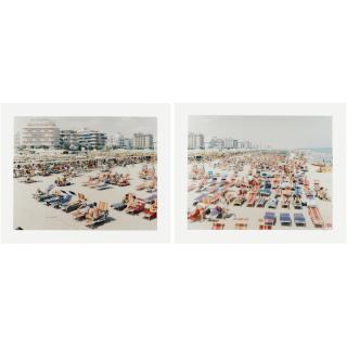 Massimo Vitali - Riccione Diptych, August 1997